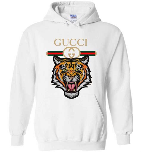 gucci chenille hoodie|gucci hoodie tiger.